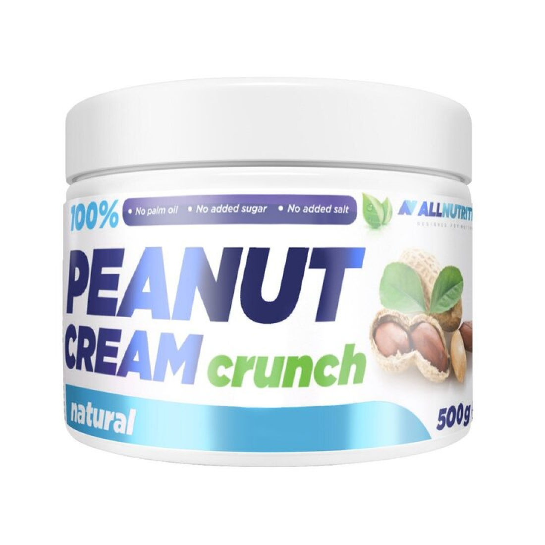 ALLNUTRITION 100% PEANUT CREAM CRUNCH - 500 GRAMS