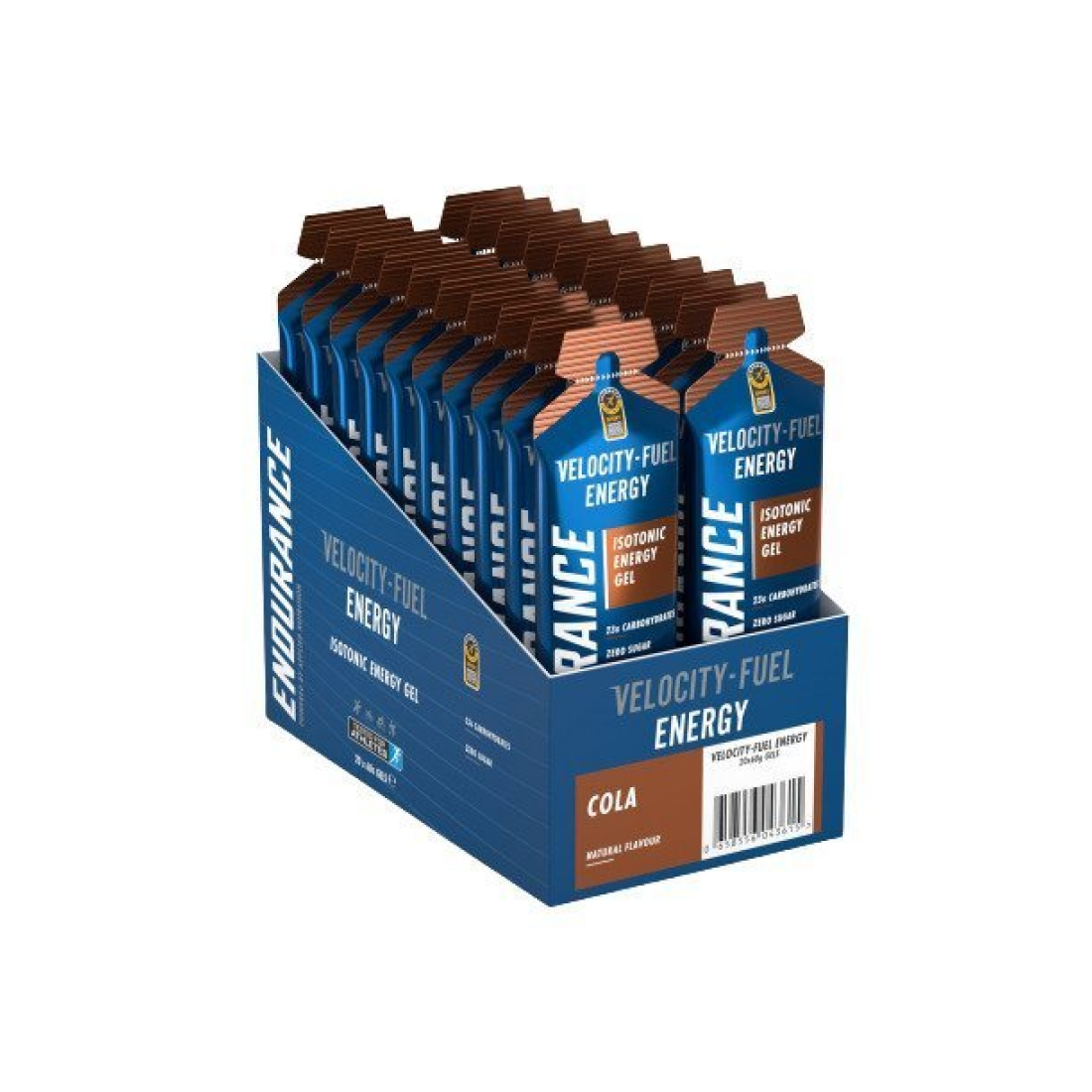 APPLIED NUTRITION ENDURANCE ENERGY ISOTONIC ENERGY GEL COLA - 20 X 60G