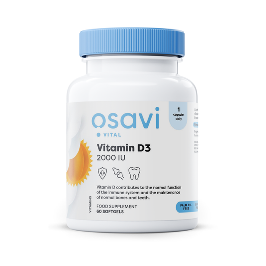 OSAVI VITAMIN D3 2000IU - 60 SOFTGELS