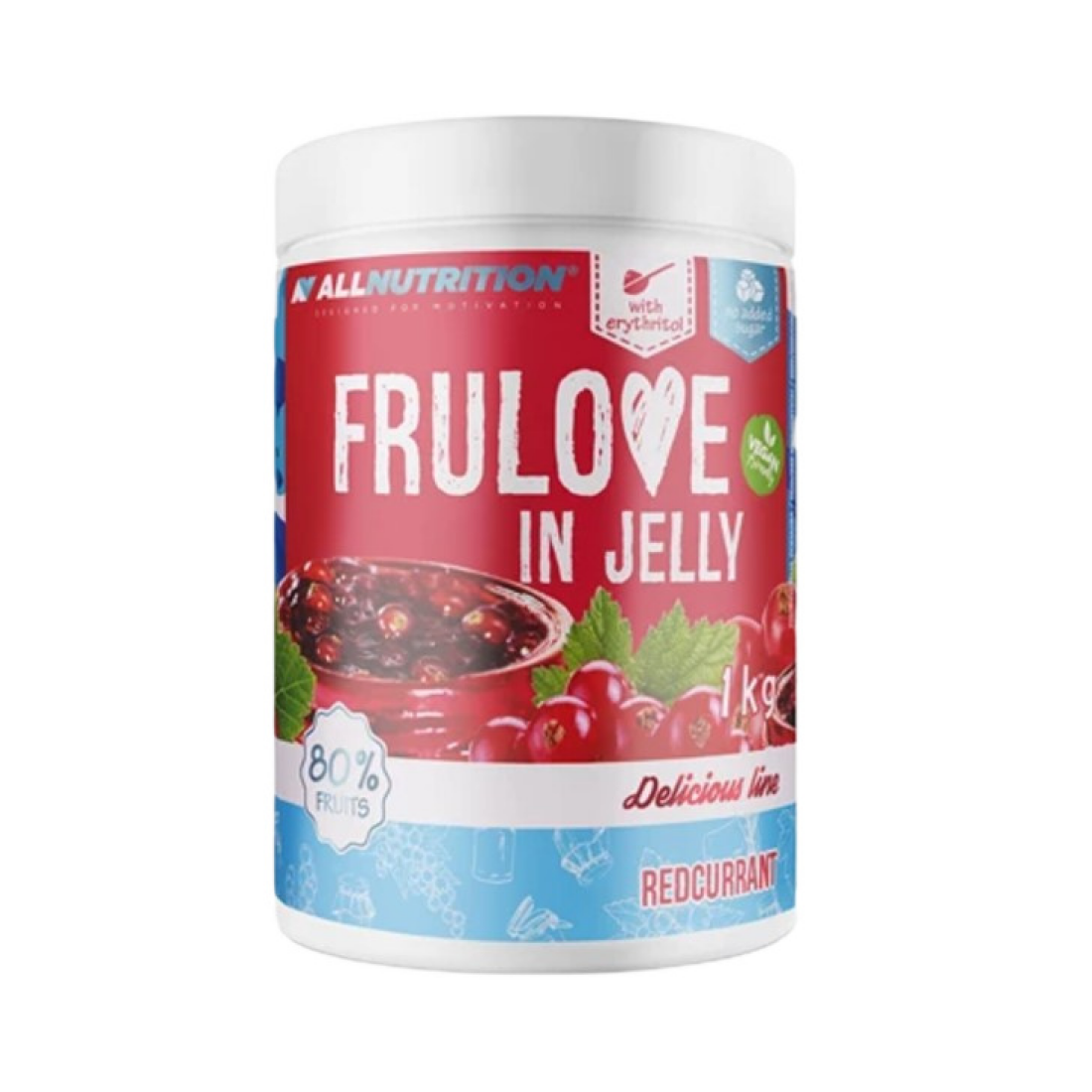 ALLNUTRITION FRULOVE IN JELLY REDCURRANT - 1000 GRAMS