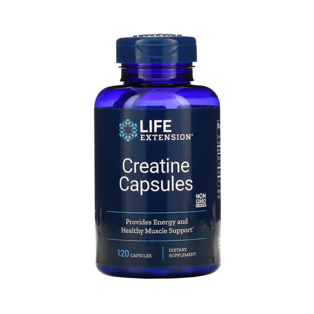 LIFE EXTENSION CREATINE CAPSULES - 120 CAPS