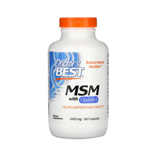 DOCTOR'S BEST MSM WITH OPTIMSM 1000MG - 360 CAPS