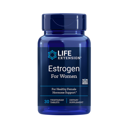 LIFE EXTENSION ESTROGEN FOR WOMEN - 30 VEGETARIAN TABS