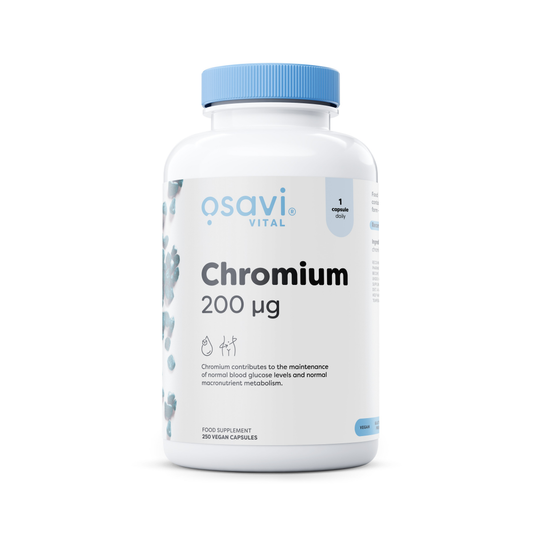 OSAVI CHROMIUM 200MCG - 250 VEGAN CAPS