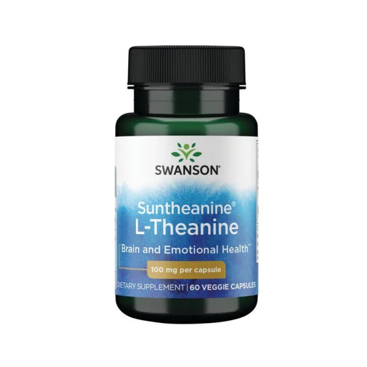 SWANSON SUNTHEANINE L-THEANINE 100MG - 60 VCAPS