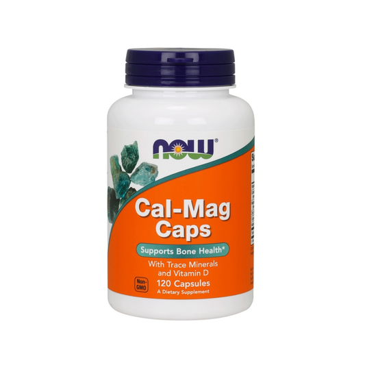 NOW FOODS CAL-MAG CAPS - 120 CAPS