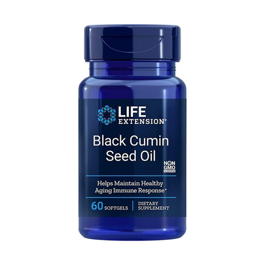 LIFE EXTENSION BLACK CUMIN SEED OIL - 60 SOFTGELS