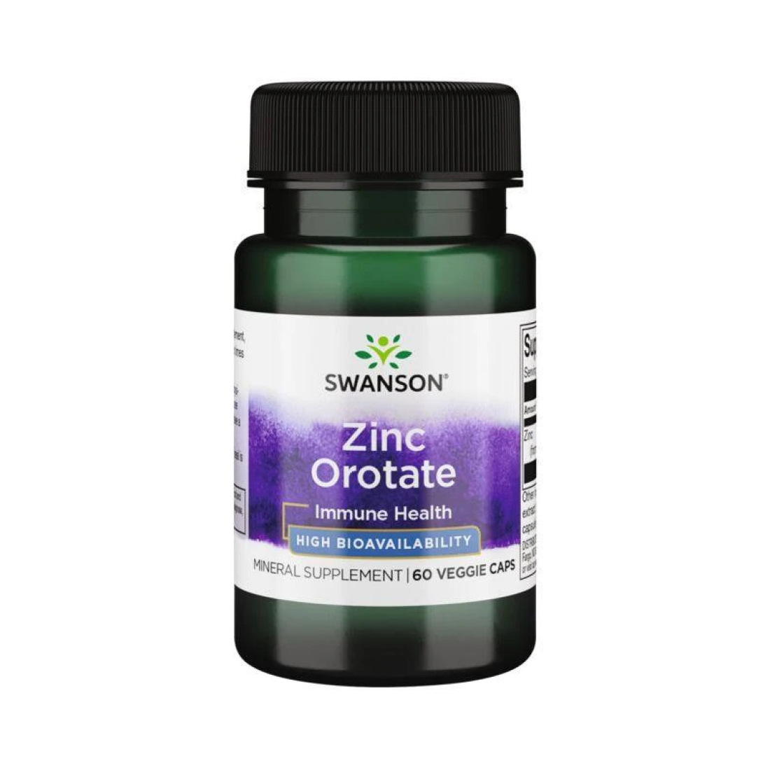 SWANSON ZINC OROTATE - 60 VCAPS