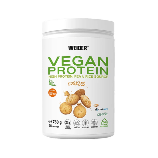 WEIDER VEGAN PROTEIN COOKIES - 750 GRAMS