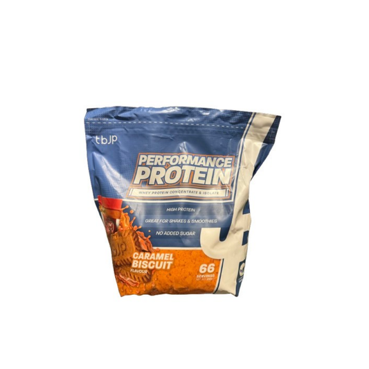 TRAINED BY JP PERFORMANCE PROTEIN CARAMEL BISCUIT (EAN 734071449368) - 2000 GRAMS