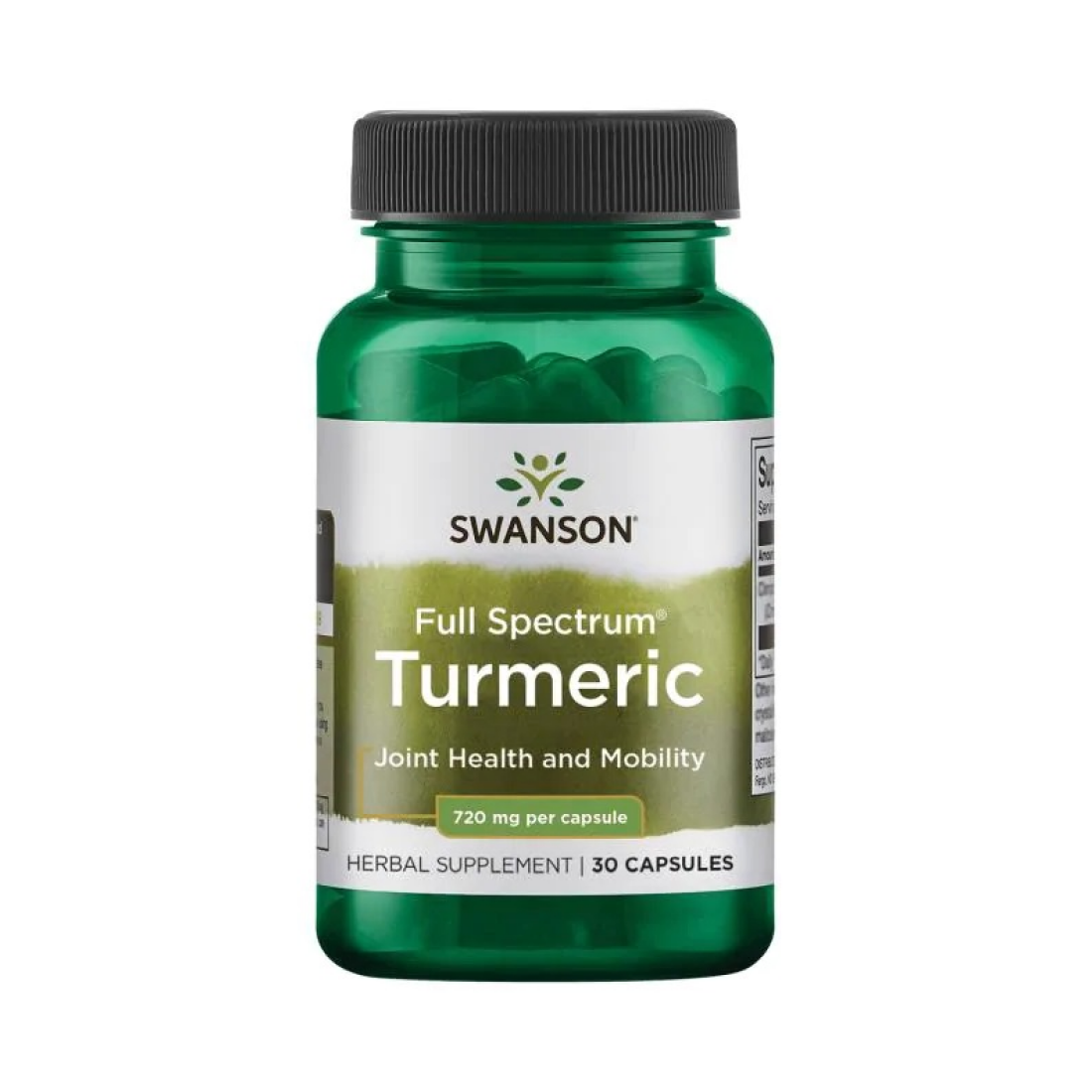 SWANSON FULL SPECTRUM TURMERIC 720MG - 30 CAPS