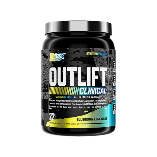 NUTREX OUTLIFT CLINICAL BLUEBERRY LEMONADE - 640 GRAMS