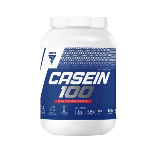 TREC NUTRITION CASEIN 100 STRAWBERRY - 600 GRAMS