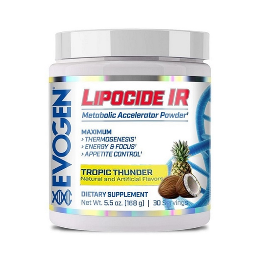 EVOGEN LIPOCIDE IR TROPIC THUNDER - 168 GRAMS