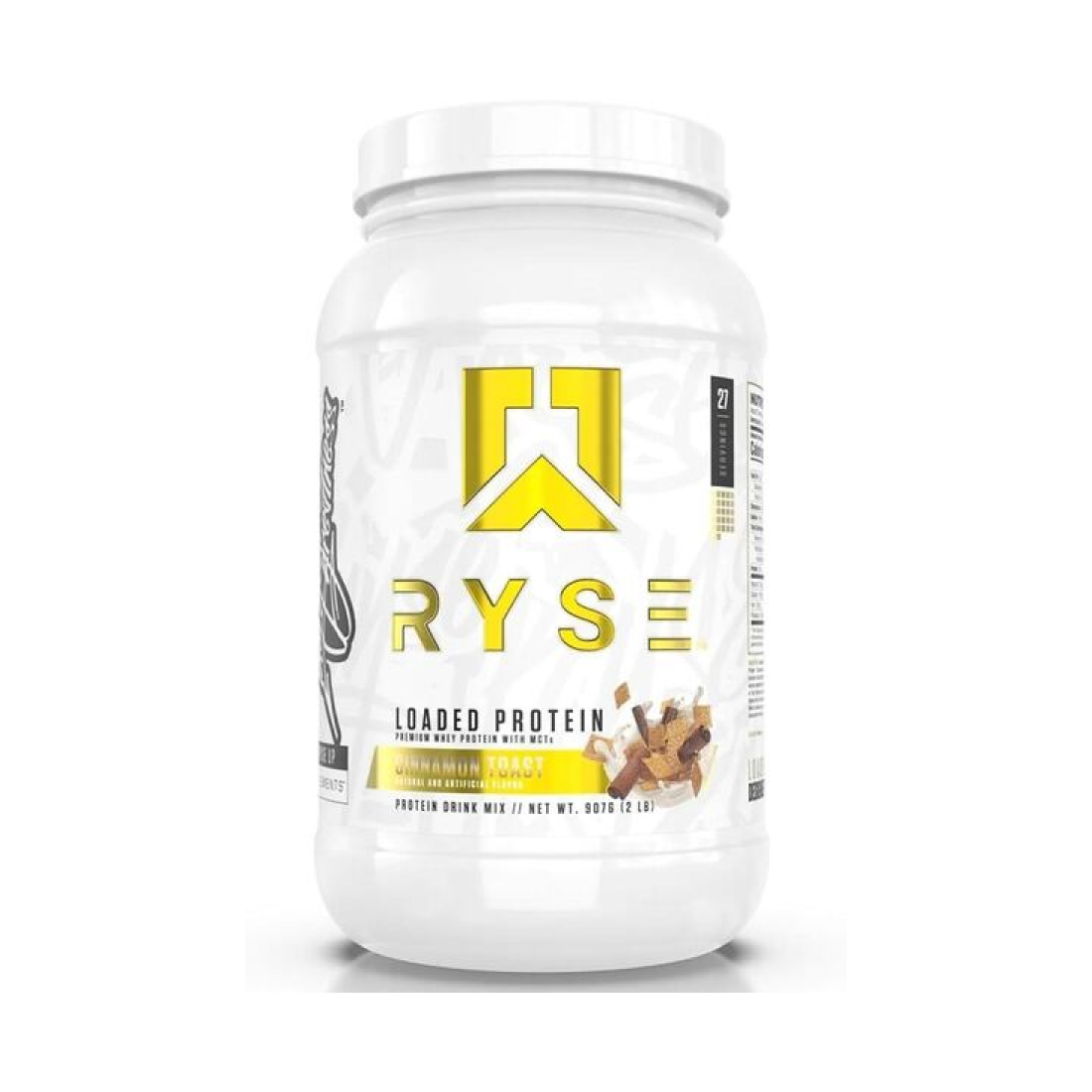RYSE LOADED PROTEIN CINNAMON TOAST - 907 GRAMS