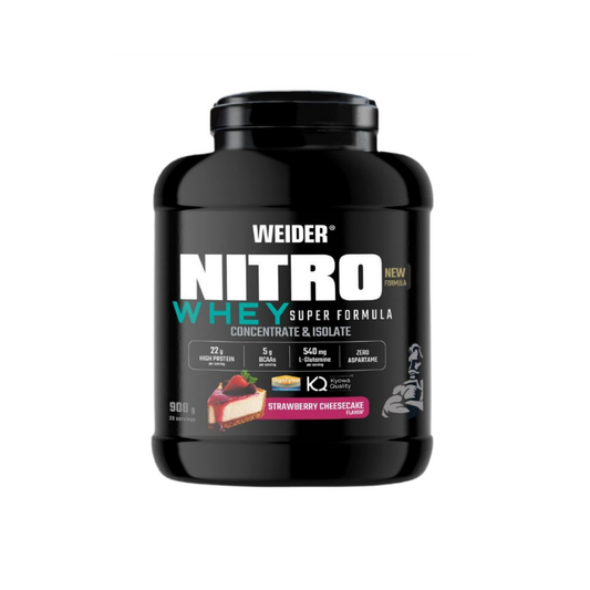 WEIDER NITRO WHEY SUPER FORMULA STRAWBERRY CHEESECAKE - 908 GRAMS