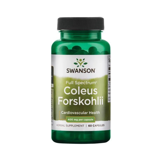SWANSON FULL SPECTRUM COLEUS FORSKOHLII 400MG - 60 CAPS