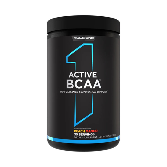 RULE ONE ACTIVE BCAA PEACH MANGO - 390 GRAMS