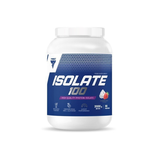 TREC NUTRITION ISOLATE 100 CREAMY STRAWBERRY - 2000 GRAMS