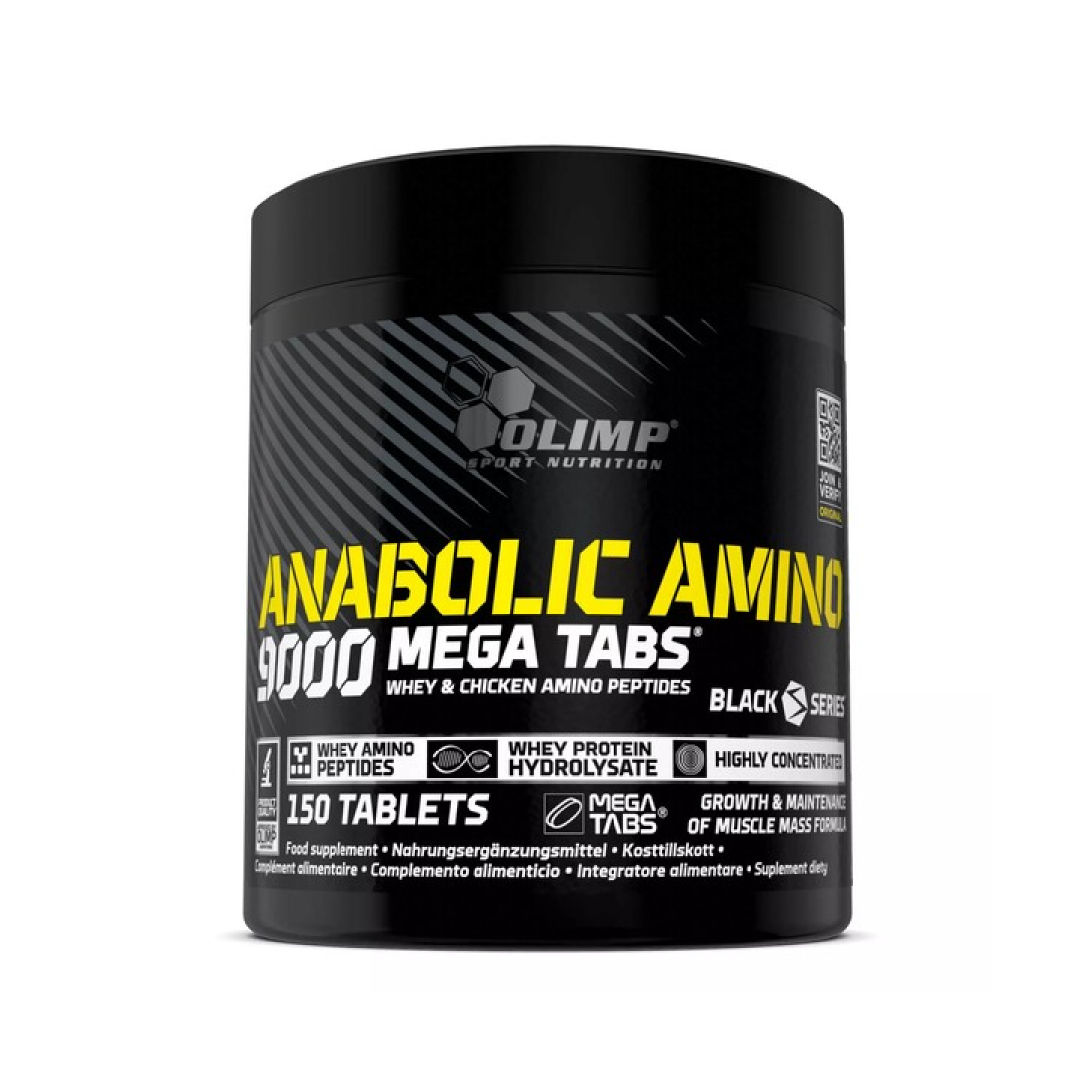 OLIMP NUTRITION ANABOLIC AMINO 9000 MEGA TABS - 150 TABLETS
