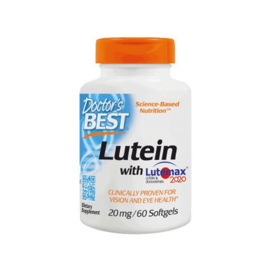 DOCTOR'S BEST LUTEIN WITH LUTEMAX 20MG - 60 SOFTGELS