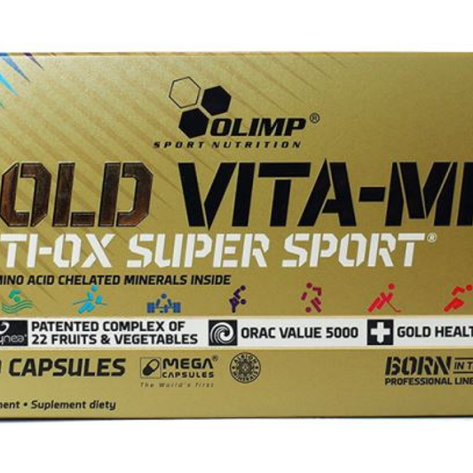 OLIMP NUTRITION GOLD VITA-MIN ANTI-OX SUPER SPORT - 60 CAPS