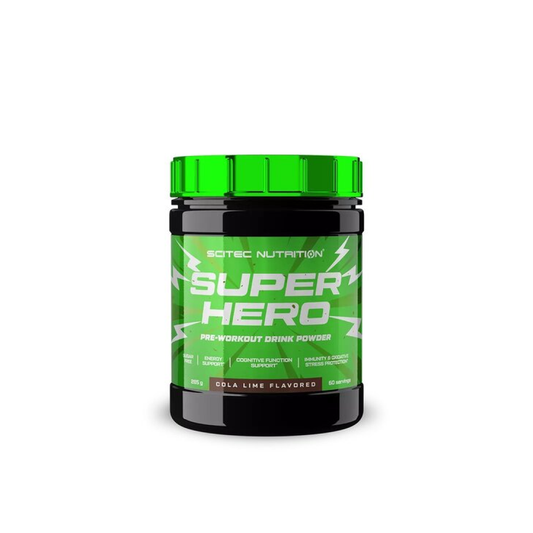 SCITEC SUPERHERO COLA-LIME - 285 GRAMS