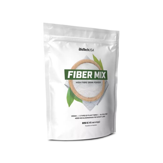 BIOTECHUSA FIBER MIX UNFLAVORED - 225 GRAMS