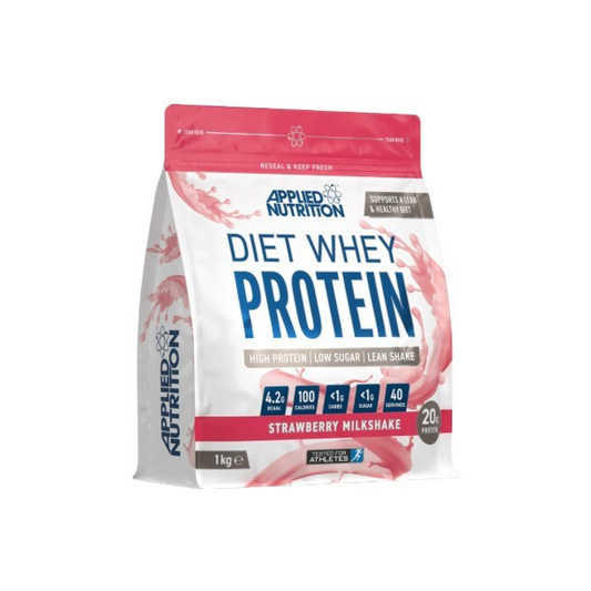 APPLIED NUTRITION DIET WHEY STRAWBERRY MILKSHAKE (EAN 5056555205433) - 1000 GRAMS