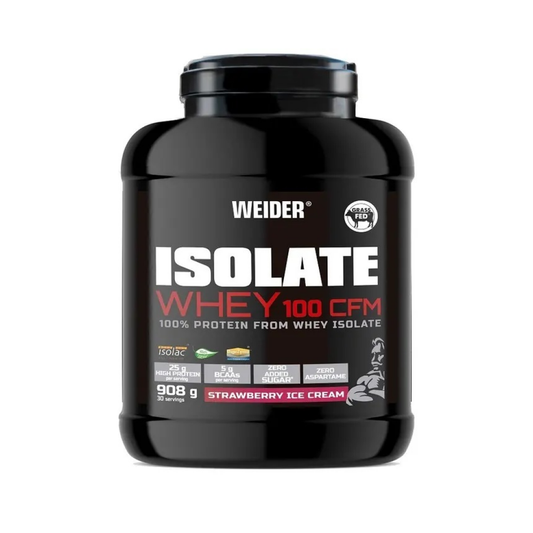 WEIDER ISOLATE WHEY 100 CFM STRAWBERRY ICE CREAM - 908 GRAMS