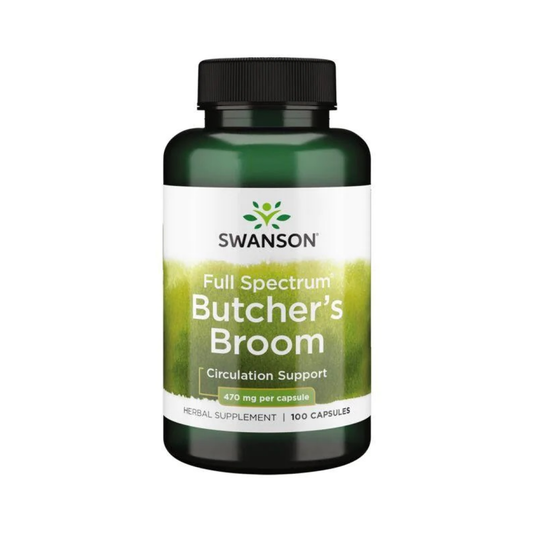 SWANSON FULL SPECTRUM BUTCHER'S BROOM 470MG - 100 CAPS