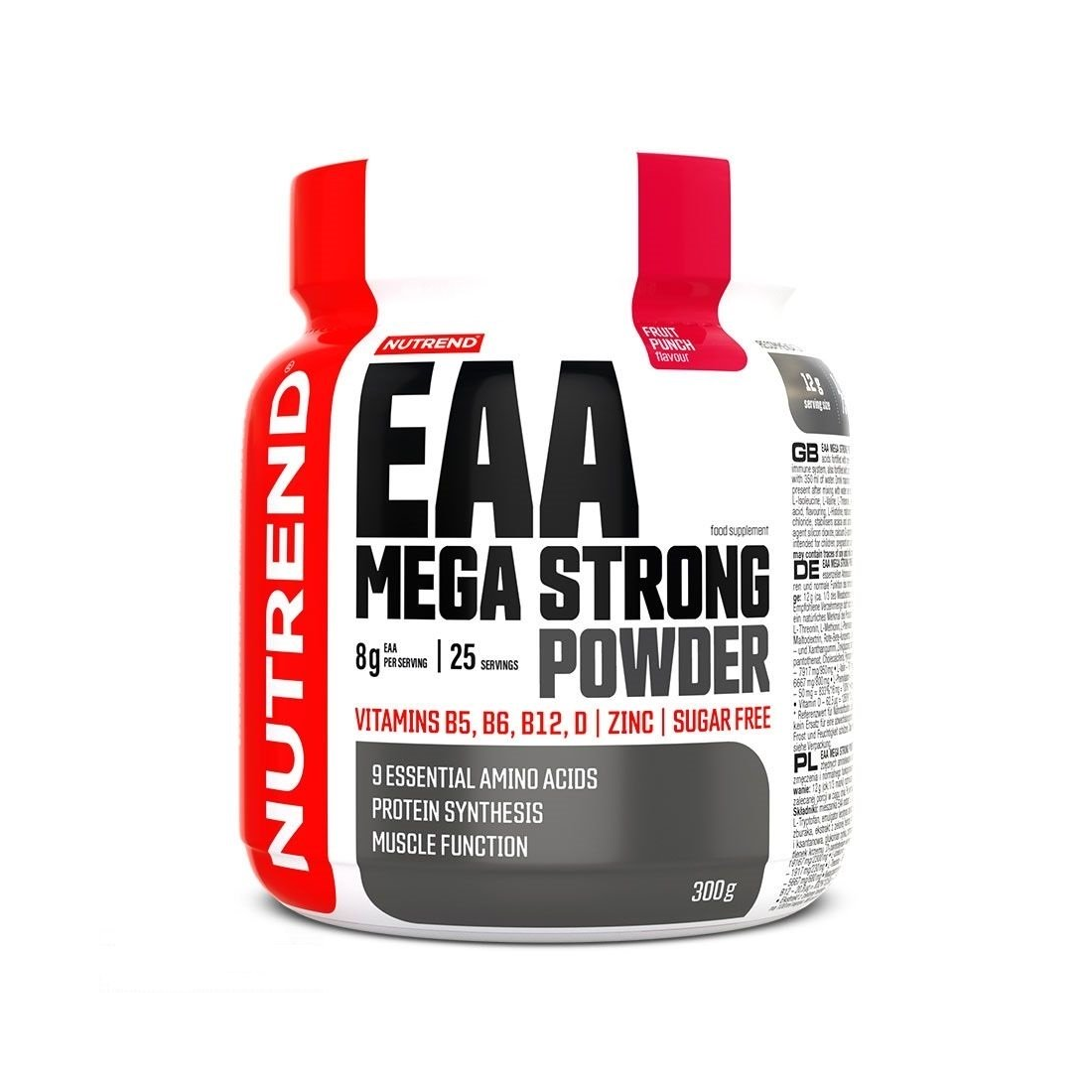 NUTREND EAA MEGA STRONG POWDER FRUIT PUNCH - 300 GRAMS