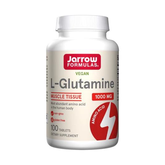 JARROW FORMULAS L-GLUTAMINE 1000MG - 100 TABLETS