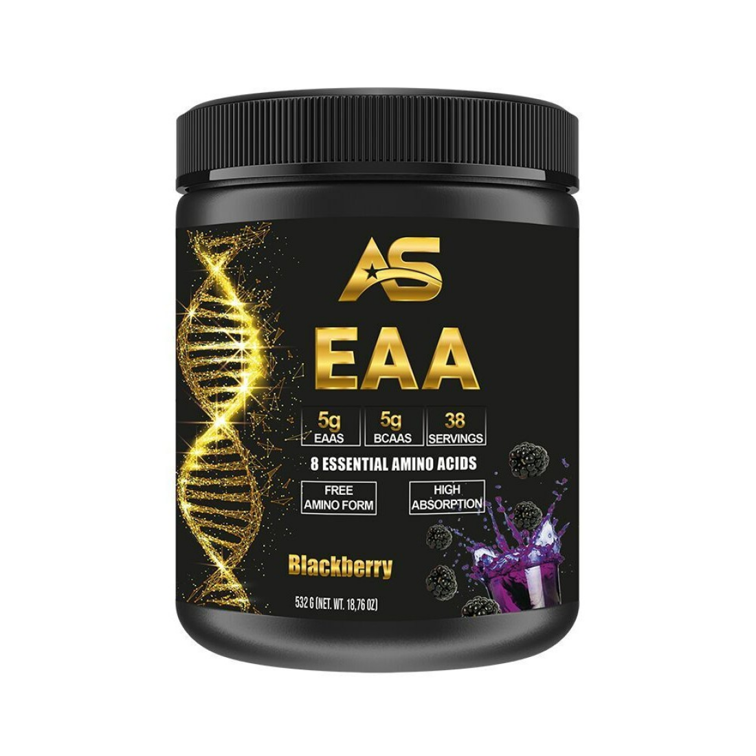 AMERICAN SUPPS EAA BLACKBERRY - 532 GRAMS
