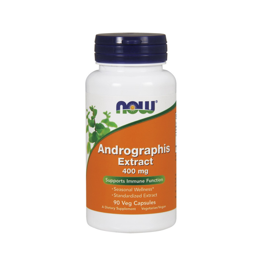 NOW FOODS ANDROGRAPHIS EXTRACT 400MG - 90 VCAPS