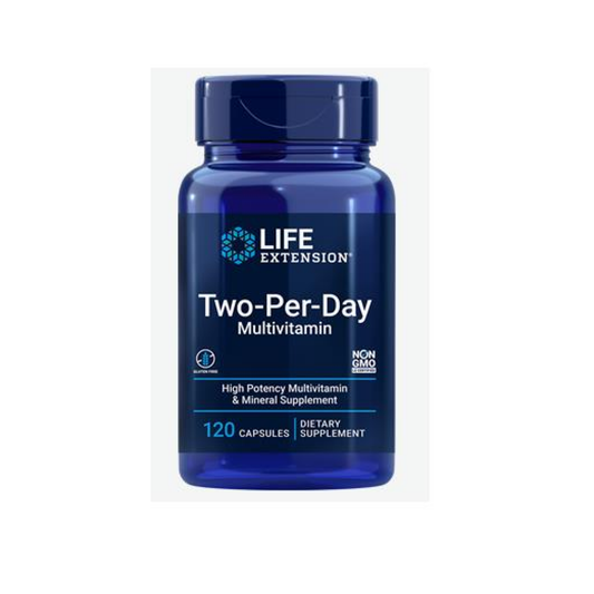 LIFE EXTENSION TWO-PER-DAY MULTIVITAMIN - 120 CAPS