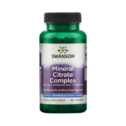 SWANSON MINERAL CITRATE COMPLEX - 60 CAPS