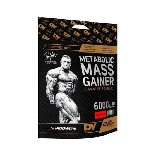 DORIAN YATES METABOLIC MASS GAINER STRAWBERRY - 6000 GRAMS