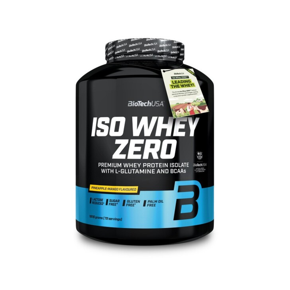 BIOTECHUSA ISO WHEY ZERO PINEAPPLE-MANGO - 1816 GRAMS