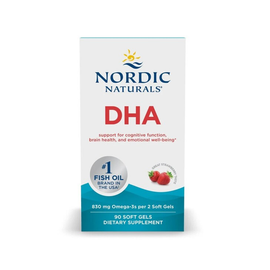 NORDIC NATURALS DHA 830MG STRAWBERRY - 90 SOFTGELS