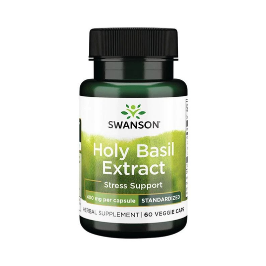 SWANSON HOLY BASIL EXTRACT 400MG - 60 VCAPS
