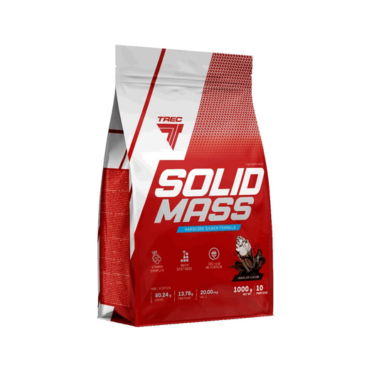 TREC NUTRITION SOLID MASS CHOCOLATE - 1000 GRAMS