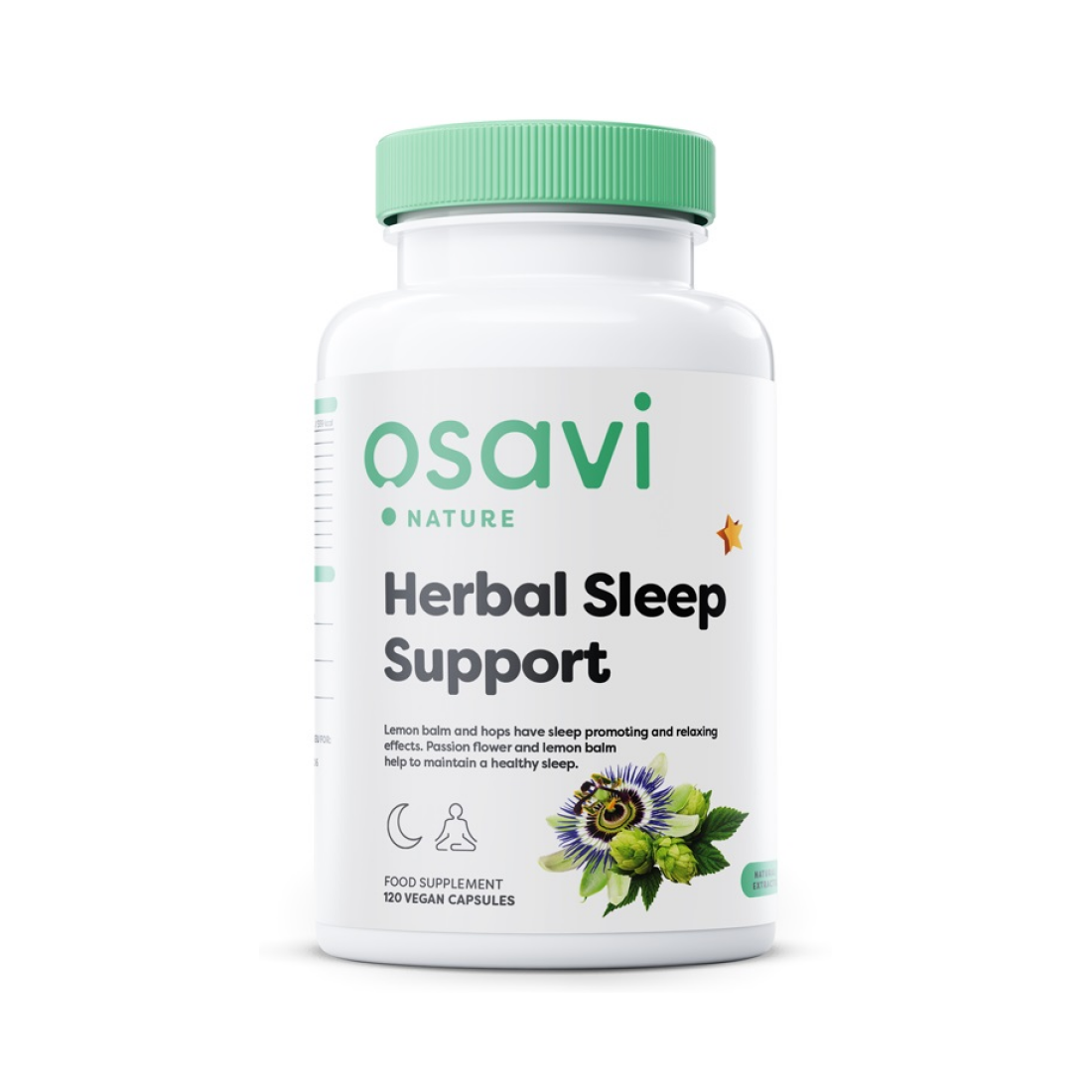 OSAVI HERBAL SLEEP SUPPORT (MELATONIN FREE) - 120 VEGAN CAPS