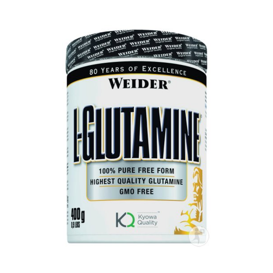 WEIDER L-GLUTAMINE 100% PURE FREE FORM - 400 GRAMS