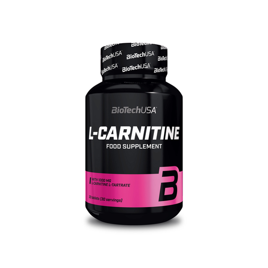 BIOTECHUSA L-CARNITINE - 30 TABLETS