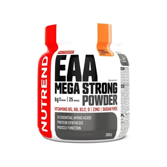 NUTREND EAA MEGA STRONG POWDER MANGO + ORANGE - 300 GRAMS