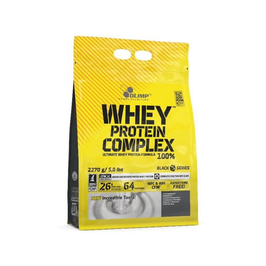 OLIMP NUTRITION WHEY PROTEIN COMPLEX 100% VANILLA ICE CREAM - 2270 GRAMS