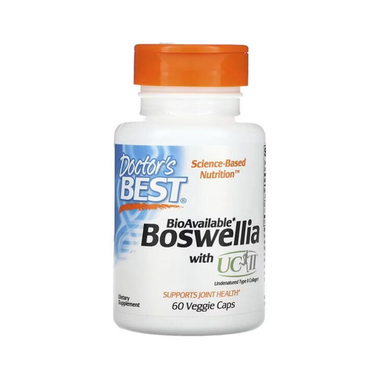 DOCTOR'S BEST BOSWELLIA WITH UC-II - 60 VCAPS