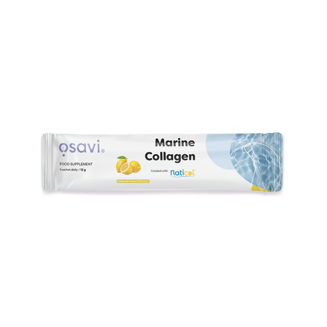 OSAVI MARINE COLLAGEN WILD COD LEMON - 12 GRAMS (1 SERVING)