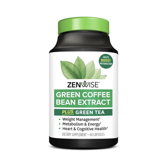 ZENWISE GREEN COFFEE BEAN EXTRACT - 60 CAPS